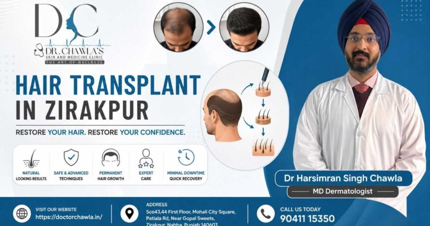 Hair Transplant in Zirakpur