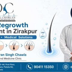 Hair Regrowth Treatment in Zirakpur: PRP, GFC and Medical Solutions