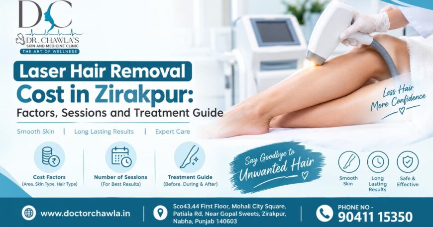 Laser Hair Removal Cost in Zirakpur